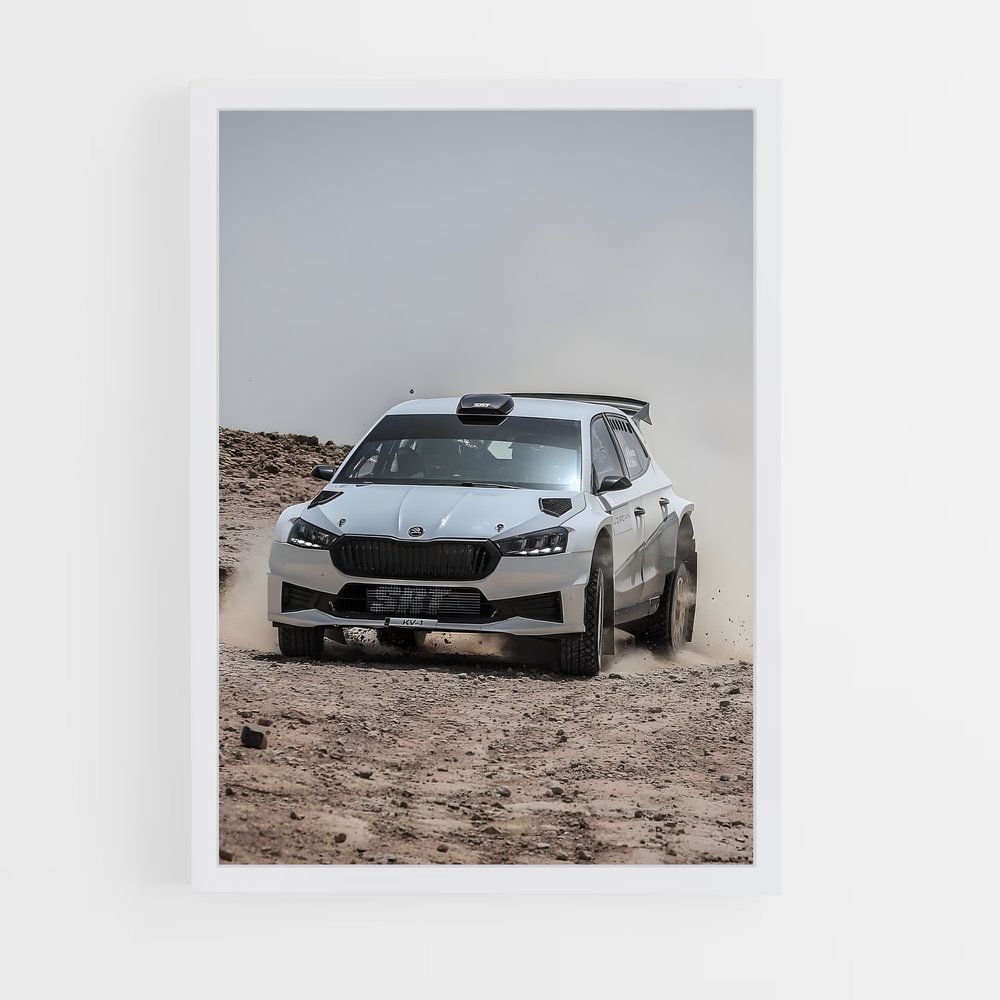 Poster Fabia RS Racing Spirit – affiche Skoda (vue 3)